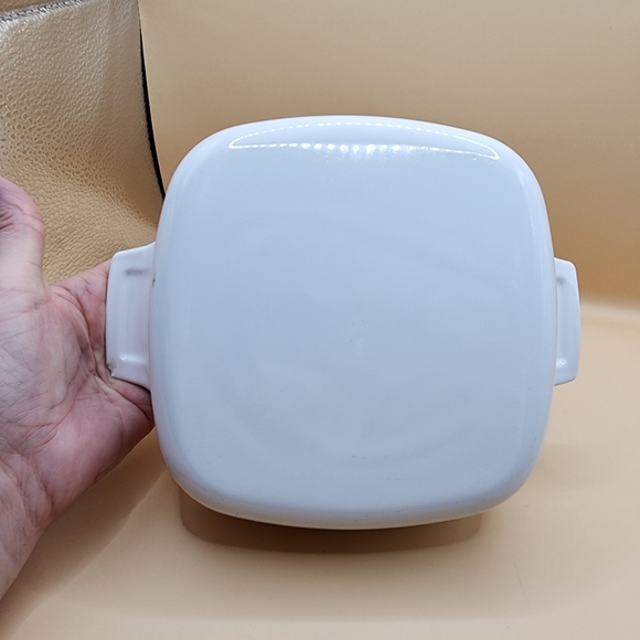 Corning Ware Yellow Floral Bouquet 1 Quart Casserole Dish Vintage - Picture 5 of 5